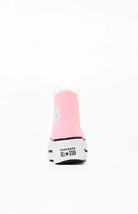 Converse Pink Chuck Taylor All Star Lift Double Stack High Top Sneakers