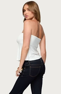Edikted Beaux Strapless Babydoll Top