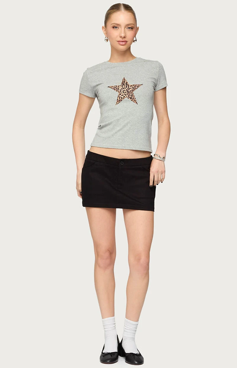Edikted Hayes Twill Mini Skort