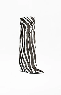 AZALEA WANG Women's Kenya Wedge Boots