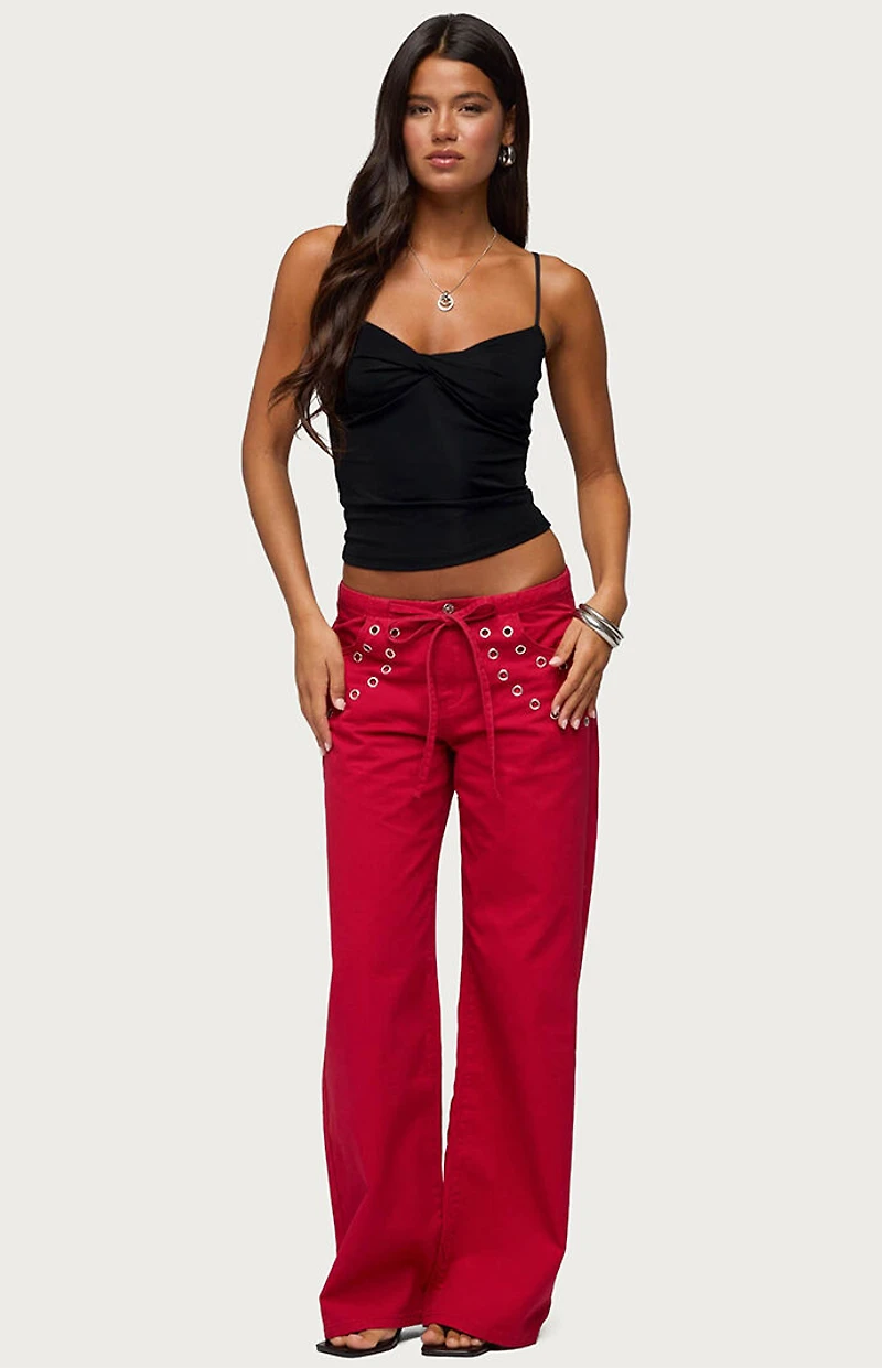 Edikted Pyper Twisted Tank Top