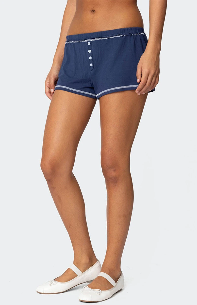 Edikted Arianne Contrast Shorts