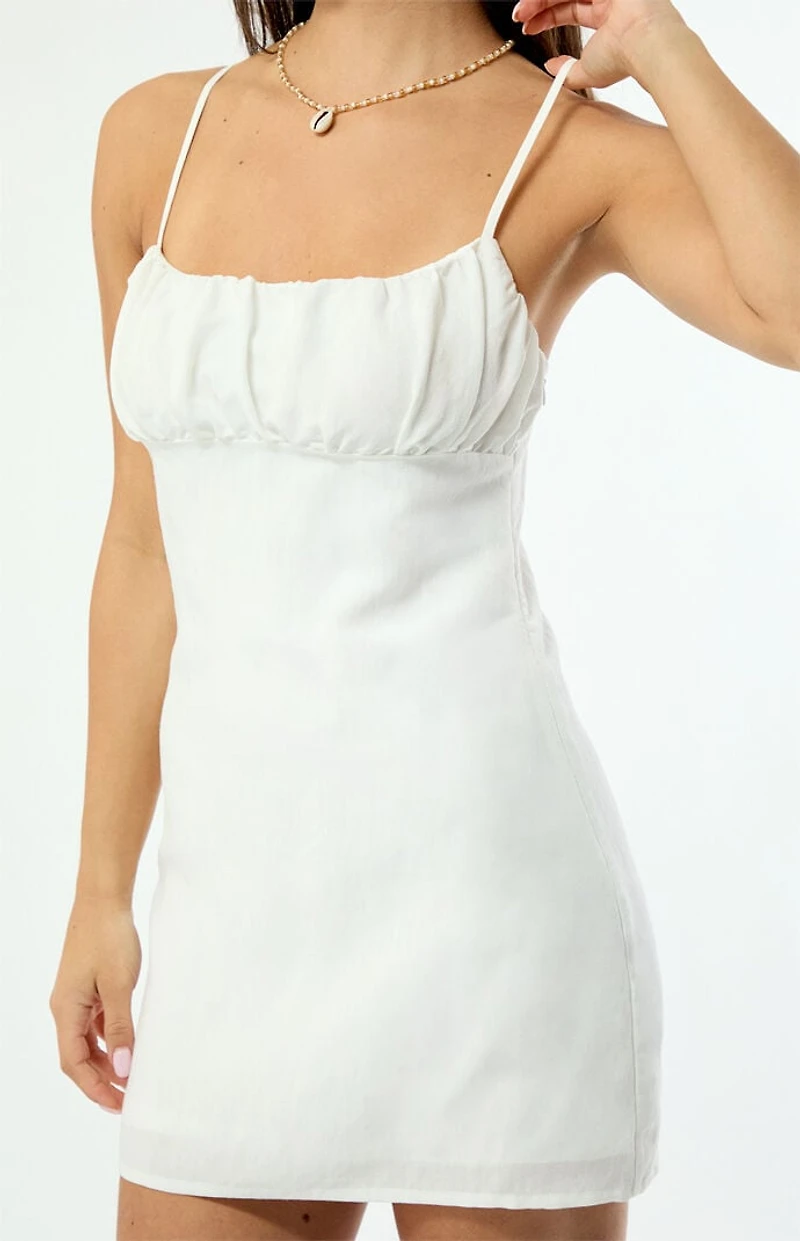 Your Favorite Charlie Ruched Mini Dress
