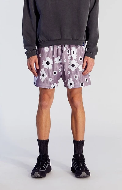Pacsun Floral Mesh Shorts