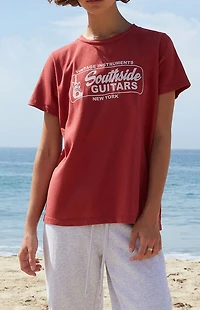 John Galt Red Chloe Southside Guitar T-Shirt
