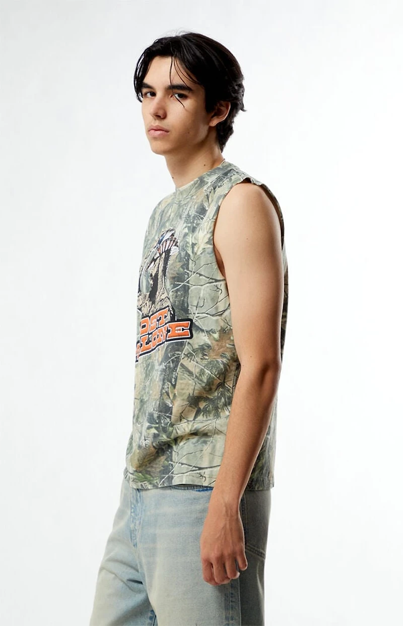 Post Malone Camo Cutoff T-Shirt