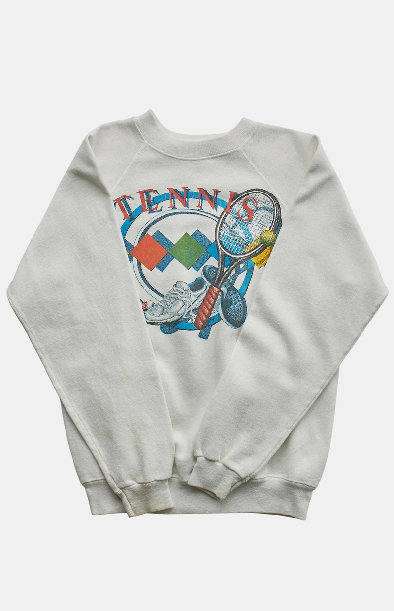 PS VINTAGE '90s Tennis Crew Neck Sweatshirt