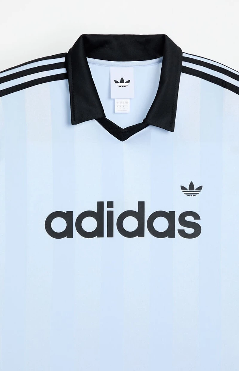 adidas Archive Collar Engineered Short Sleeve Jersey