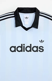 adidas Archive Collar Engineered Short Sleeve Jersey