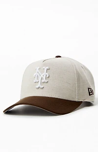 New Era x PS Reserve NY Mets Neutral Hemp 9FORTY Hat