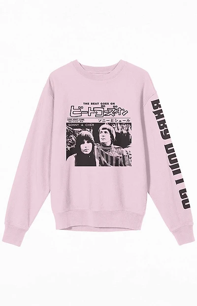 Sonny & Cher Crew Neck Sweatshirt