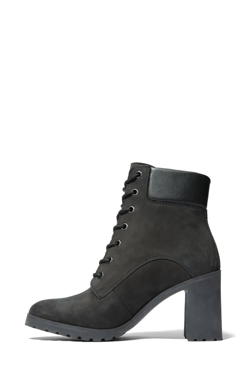 Timberland Women's Black Allington Mid Lace-Up Boots