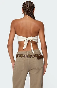 Edikted Stud and Tassel Handkerchief Top