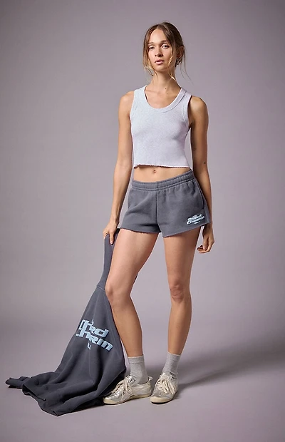 Third Charm Puff Vol. 1 Cutoff Sweat Shorts