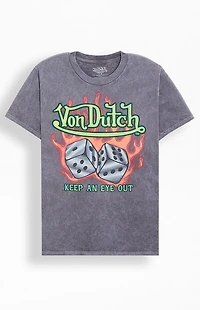 Von Dutch Dice Cropped T-Shirt