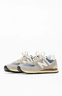 New Balance Gray 574 Sneakers