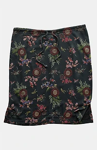 PS VINTAGE Black 2000s Y2K Midi Skirt