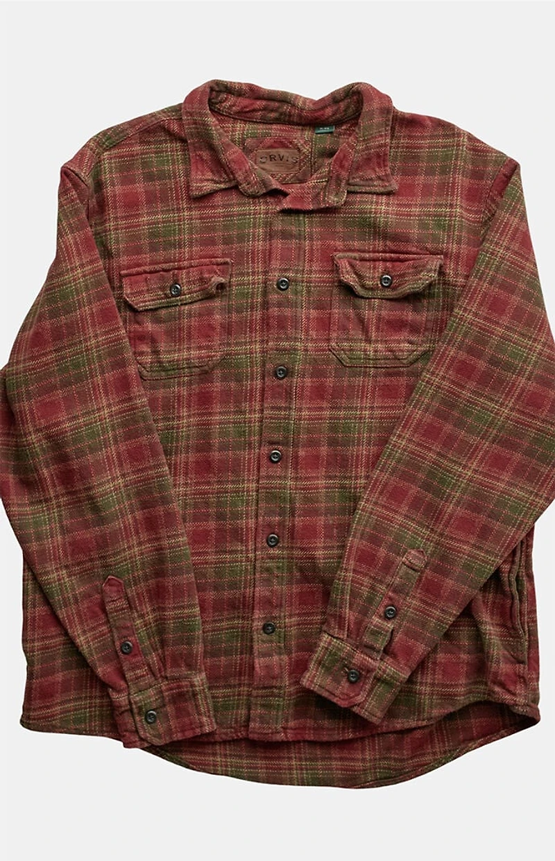 PS VINTAGE '90s Brown Flannel Top