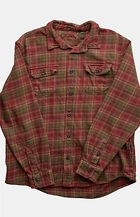 PS VINTAGE '90s Brown Flannel Top