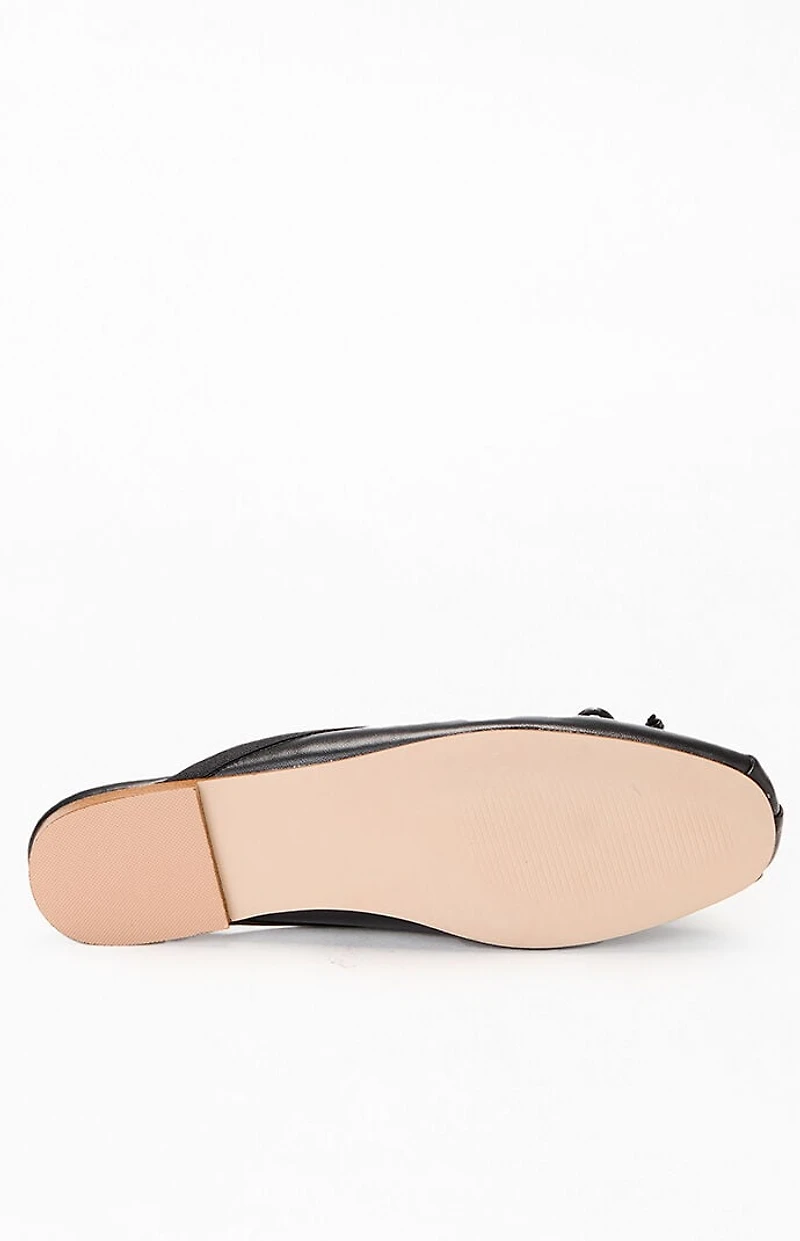 Steve Madden Women's Black Cutesy Ballet Flats
