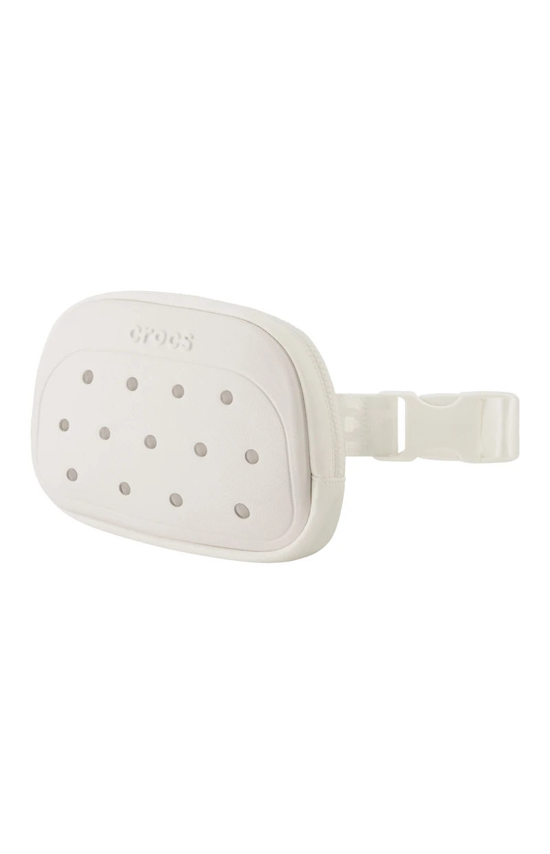 Crocs White Classic Belt Bag