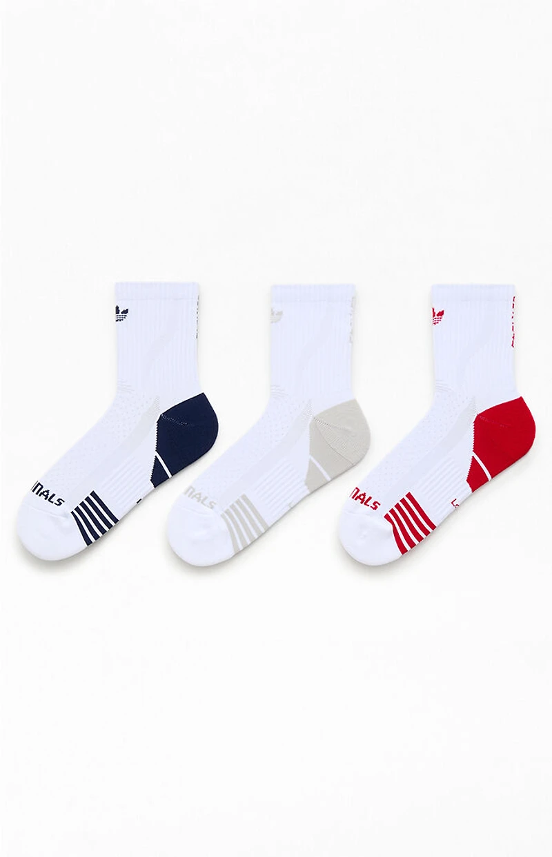 adidas 3 Pack 3-Stripes 3.0 Socks
