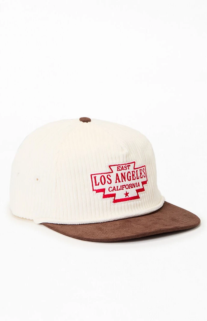 Pacsun East LA Corduroy Snapback Hat