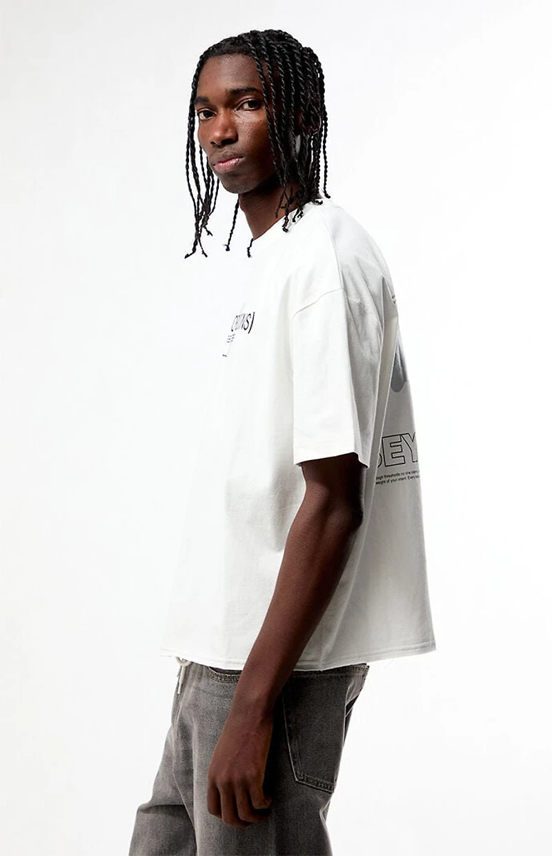 Pacsun Beyond Horizons Cropped Boxy T-Shirt