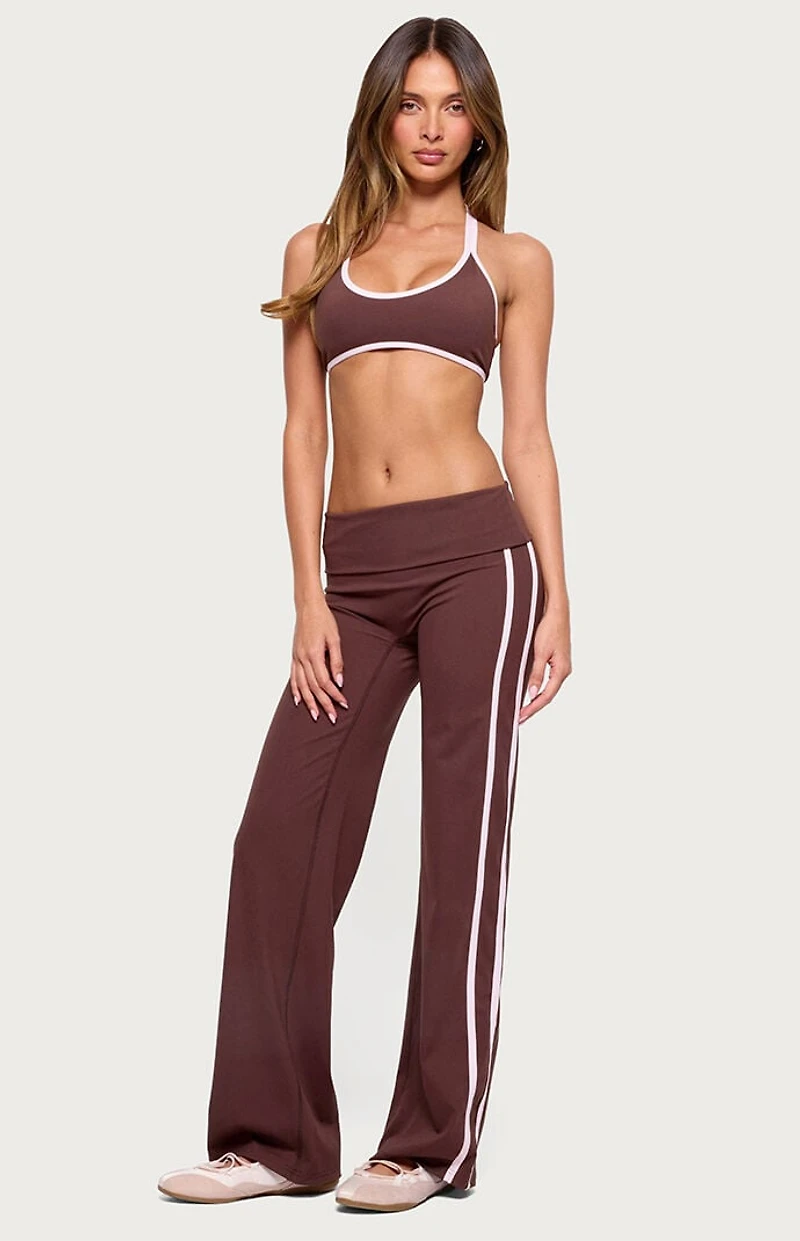 Edikted Anica Contrast Scoop Neck Bralette