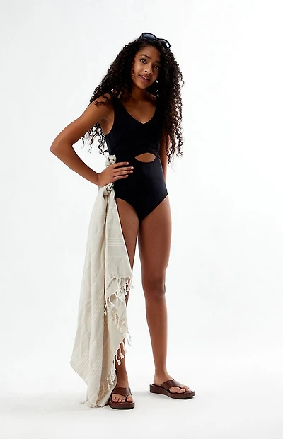 Pacsun Kids Cutout One Piece Swimsuit
