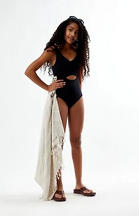Pacsun Kids Cutout One Piece Swimsuit