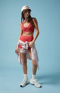 PAC 1980 Active Red A Cinch Sports Bra