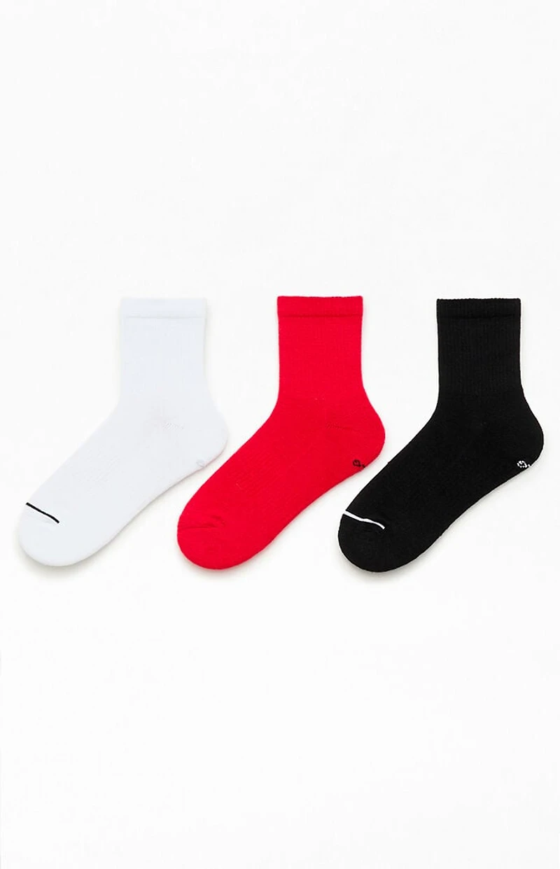 adidas 3 Pack Originals Motorsport Crew Socks