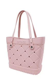 Crocs Light Pink Medium Quilted Tote Bag