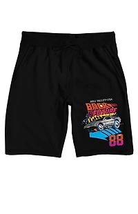 Back To The Future Delorean 88 Lounge Sweat Shorts