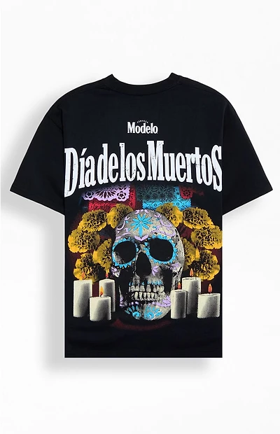 Modelo Altar Dia De Los Muertos T-Shirt