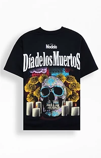 Modelo Altar Dia De Los Muertos T-Shirt