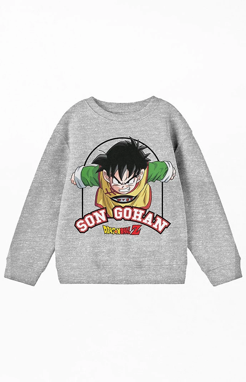 Kids Dragon Ball Z Son Gohan Crew Neck Sweatshirt