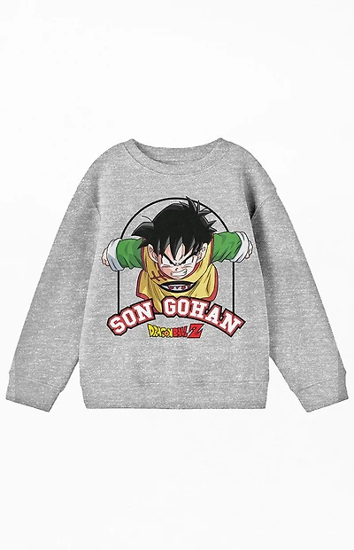 Kids Dragon Ball Z Son Gohan Crew Neck Sweatshirt