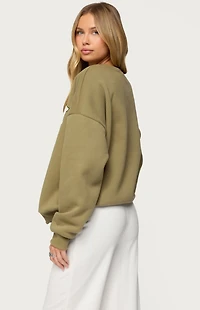 Edikted Boston Girl Sweatshirt