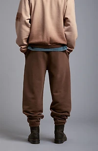 A.R.C. Brown Heavyweight Fleece Jogger Sweatpants
