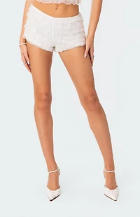 Edikted Julianna Ruffle Shorts