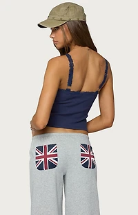 Edikted Luschia Lacey Tank Top