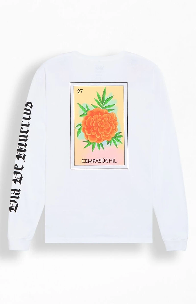 Vans Dia de Muertos Loteria Flora Cempasuchil Long Sleeve T-Shirt