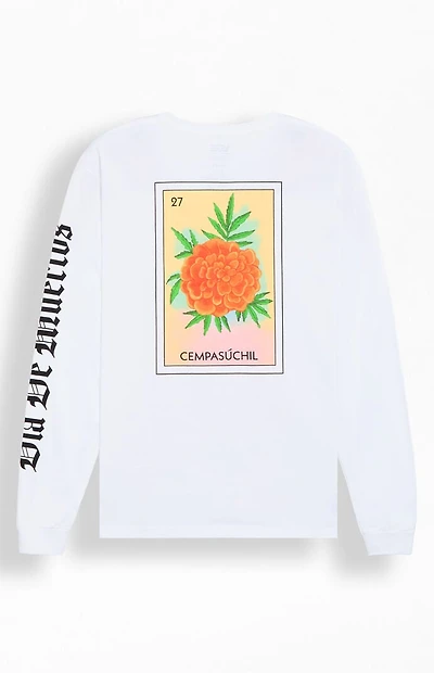 Vans Dia de Muertos Loteria Flora Cempasuchil Long Sleeve T-Shirt
