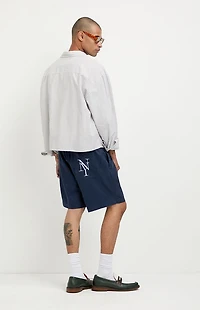 Pacsun NY Embroidered Russel Volley Shorts