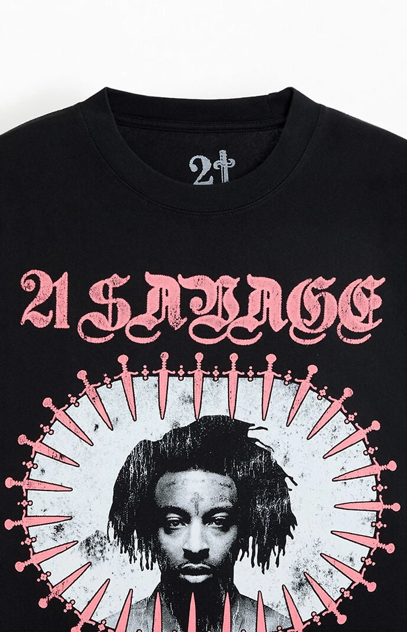 21 Savage Face T-Shirt