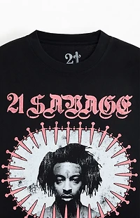 21 Savage Face T-Shirt
