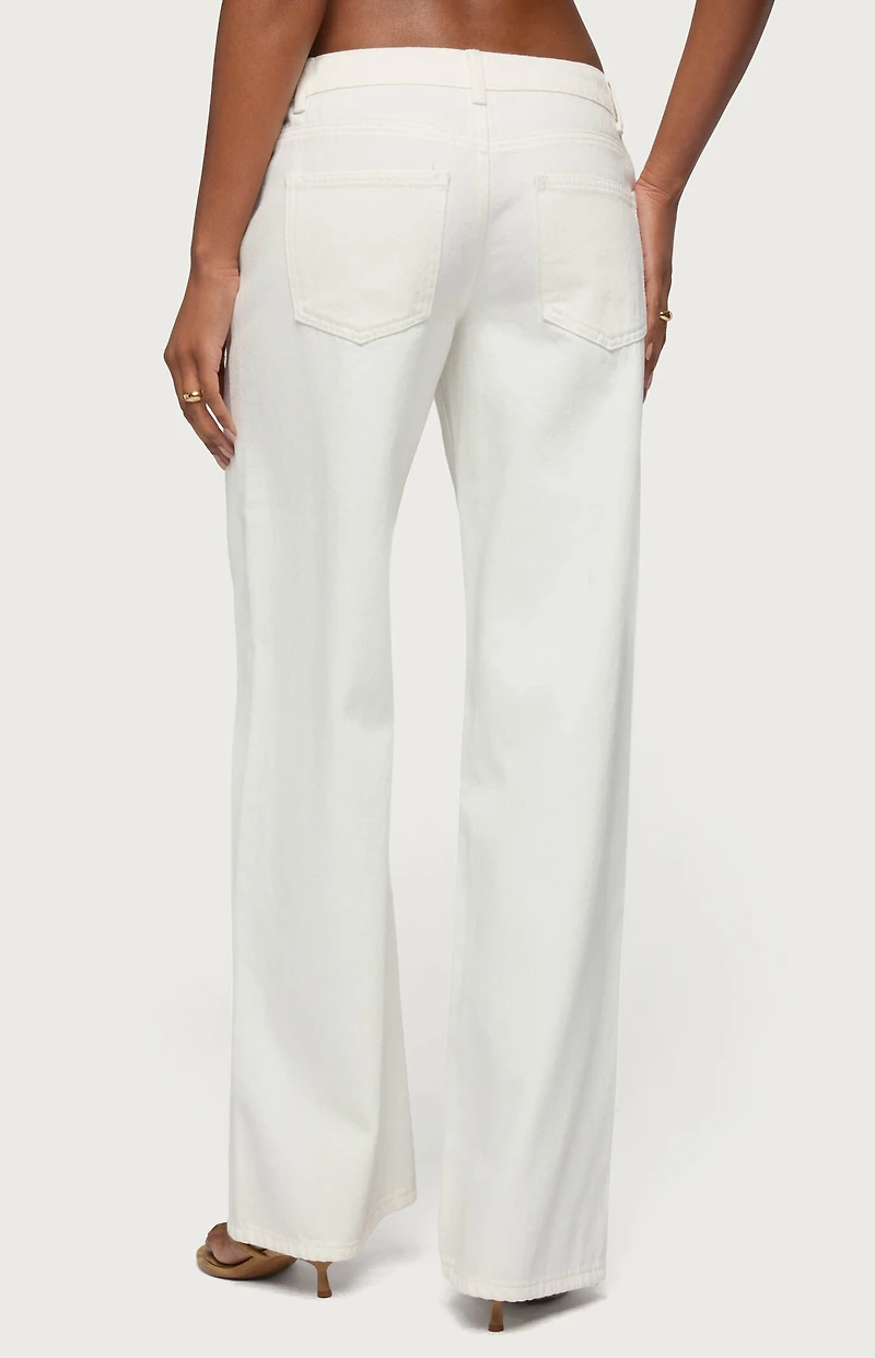 Edikted Tall Roman Low Rise Baggy Jeans