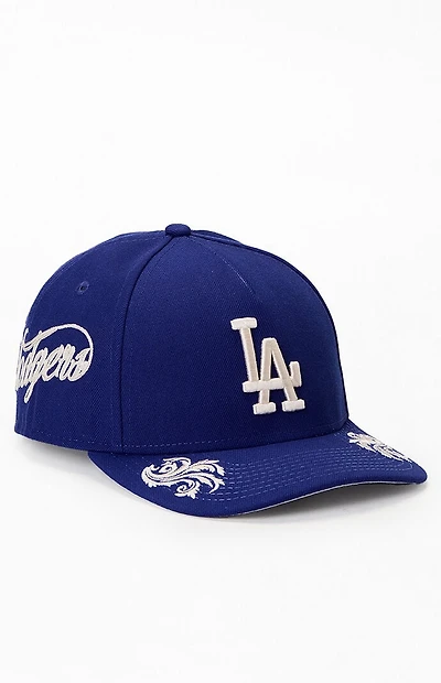 New Era Los Angeles Dodgers 9FORTY A-Frame Wordmark Snapback Hat